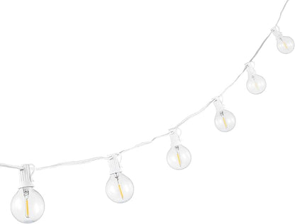 SAFAVIEH Lighting Collection Chiera White 10-Foot LED Outdoor String Lights