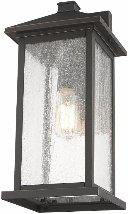 Z-Lite 531MXL-ORB 1 Light Outdoor Wall Sconce, Oil Rubbed Bronze