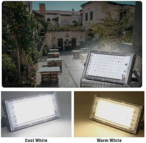 HOOK 100W Led Flood Light AC 220V 230V 240V Outdoor Floodlight Spotlight IP65 Waterproof LED Street Lamp Landscape | Lumora
