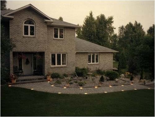 Residential Paver Lights 4" x 8" for Walk, Patio, Driveway, & Pool Deck Installation , 14 Pack Installation Kit