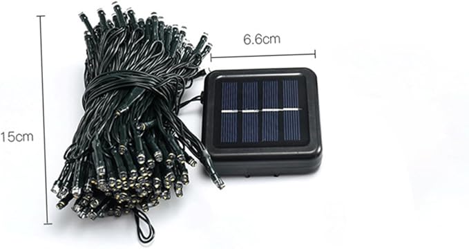 Solar Led String Lights Led Beads Outdoor Decorative Lighting for Garden Lawn Trees Color Options | Lumora