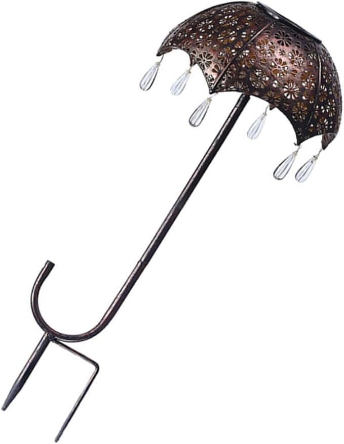 Led Solar Light Umbrella Design Garden Landscape Lamp Solar Pathway Light Rainproof Outdoor