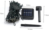 Lurrose 2sets Led Bead Solar String Lights Outdoor Garden Decor for Trees Christmas Wedding | Lumora