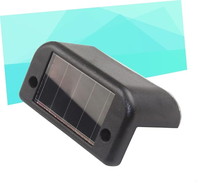 TEHAUX Solar Stair Lights Led Deck Railing Lights Eco-Friendly Outdoor Security Lighting Battery for Path