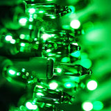 TW SHINE Green Christmas Lights, 18.5FT 100 Count Incandescent Halloween Lights, Waterproof St. Patrick's Day Decorations for Outdoor Indoor Xmas Tree Patio Home Party Garden Yard Decor