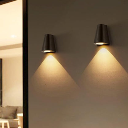 Uonlytech Wall Sconce Light Indoor Wall lamp Solar Light Outdoor Sconce Outdoor Porch Garden lamp Down Garden Solar Porch up and Down s LED