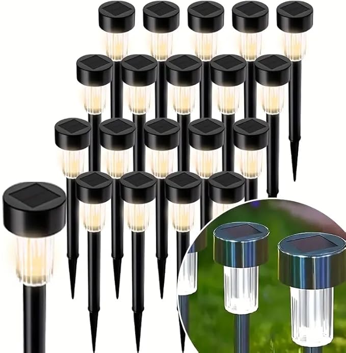 10 packs/20 Packs of Outdoor Solar Landscape Lawn Lights, Multi-Pack LED Automatic on/Off Street Lights, Suitable | Lumora