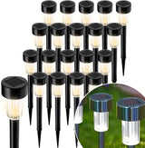 10 packs/20 Packs of Outdoor Solar Landscape Lawn Lights, Multi-Pack LED Automatic on/Off Street Lights, Suitable | Lumora