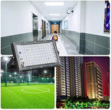 HOOK 100W Led Flood Light AC 220V 230V 240V Outdoor Floodlight Spotlight IP65 Waterproof LED Street Lamp Landscape | Lumora