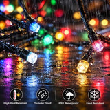 SyouHome Solar String Lights Outdoor, 6 Pack 600 LED Solar Christmas Lights