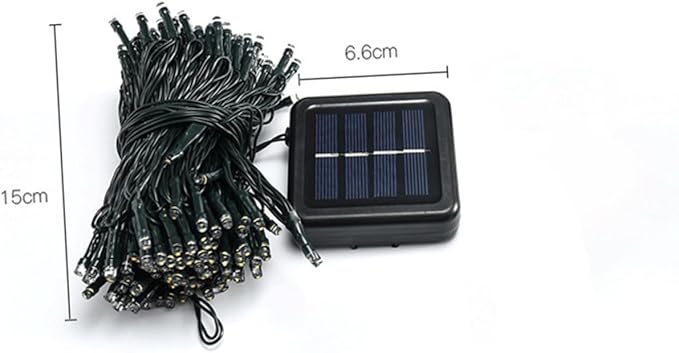 Uonlytech Solar-Powered Led String Lights Beads Garden Lights Outdoor Decorative Suitable for Parties Weddings | Lumora
