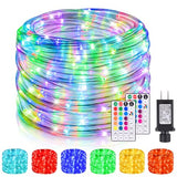 Nazuwke 99Ft LED Rope Lights Outdoor, String Light for Outside Waterproof