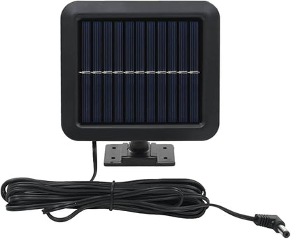 Solar Lamp Outdoor, Black ABS, Rectangular, Motion Sensor, Water Resistant, Energy Efficient LED Light for Garden, Patio, Pathway, Balcony Lighting, 3.7V, Matte Finish