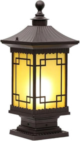 American Style Villa Garden Lights Lawn Vintage Outdoor s Pillar C Lamp Exterior Courtyard Gate Landscape Column | Lumora