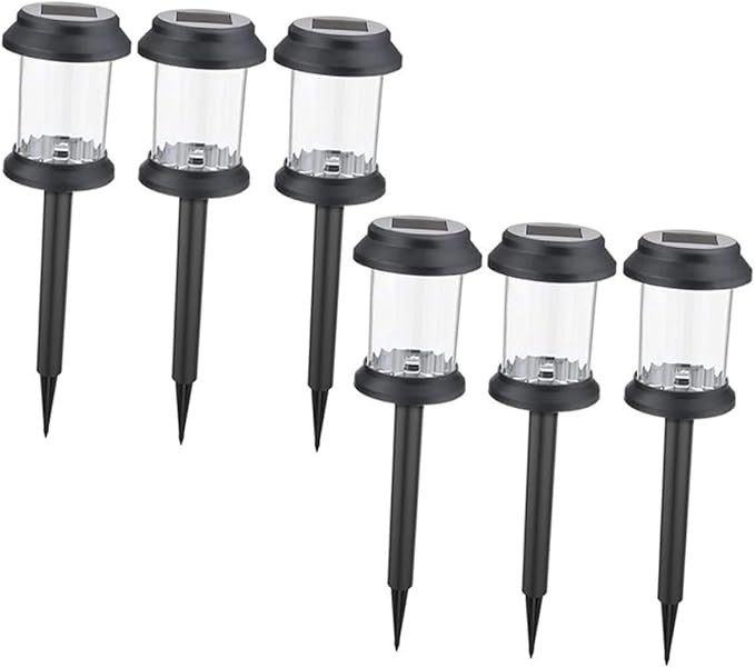 6pcs Solar Lawn Light Led Solar Garden Lights Outdoor Landscape Lamp Ground Plug Landscape Pathway for Outdoor | Lumora