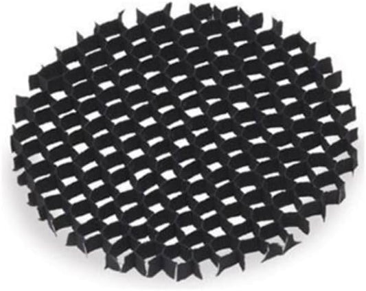 Gardenreet Aluminum Hexagonal Louver Lens for MR16 Bulb - Low Voltage Landscape Lighting Spotlight, Well Light, Down Light - Reducing Brightness and Side Glare (1 Pack)