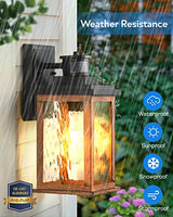 VIANIS Motion Sensor Outdoor Light, Dusk to Dawn Outdoor Lighting for House