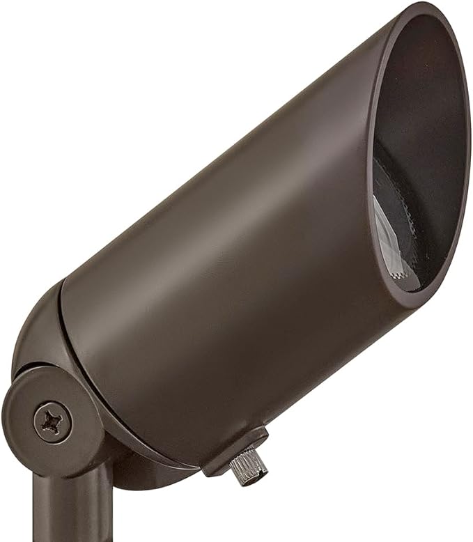 Hinkley 12V MR16 Accent Spot Light - Clear Glass Lens, Traditional Style, Set of 12 - Bronze Finish