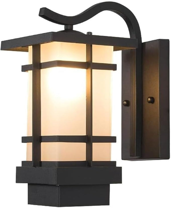 European Style Fence Rectangle Wall Lamps,Garden Outdoor Waterproof Lights,American Retro lized Gate Corridor Aisle | Lumora