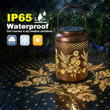 Cawalap Birthday Day Gifts for Women, Hummingbird Solar Lanterns Outdoor