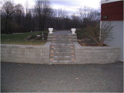 Residential Paver Lights 4" x 8" for Walk, Patio, Driveway, & Pool Deck Installation , 14 Pack Installation Kit