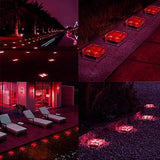 Solar Ice Glass Light,2 Packs Solar Powered Garden Lights, Waterproof IP68 Outdoor Table & Path Lights, Decorative | Lumora