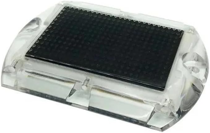 Hydro Glow Solar Pathway Submersible LED Light, IP68 Waterproof, High-Impact Polycarbonate Body, 50-Hour Battery, Perfect for Docks & Decks (Blue)