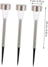 12pcs Solar Pathway Lights Outdoor Landscape Lighting Garden Stake Lights Solar Garden Decor Easy Install | Lumora