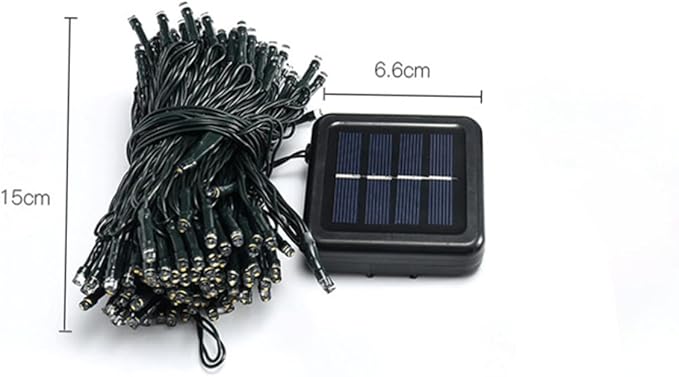 NUOBESTY Led Bead Solar String Lights for Outdoor Decor Patio Garden Wedding Christmas | Lumora
