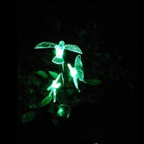 Solar Garden Stake Lights Hummingbird Butterfly and Dragonfly Multi-Color Changing Decorative Landscape Light for | Lumora