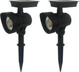 SEDLAV Solar Outdoor Lights Waterproof - Solar Powered Black Metal Color Lock LED Spotlight - Motion Sensor Outdoor | Lumora