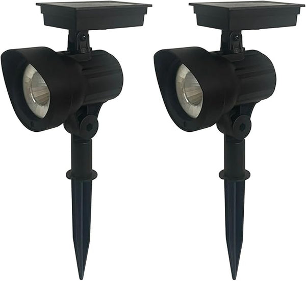 SEDLAV Solar Outdoor Lights Waterproof - Solar Powered Black Metal Color Lock LED Spotlight - Motion Sensor Outdoor | Lumora