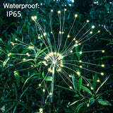 TDA Solar Firework Light Outdoor Garden Decorative Solar Lights Stake Fireworks Stars for Walkway Pathway Backyard | Lumora