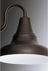 Progress Lighting P5622-20 District Collection 1-Light Farmhouse Outdoor Wall Lantern Light, Antique Bronze, 8" W x | Lumora