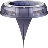 BESPORTBLE Solar Ground Light 8 LED Warm White In-ground Garden Lamp Waterproof Outdoor Landscape Lighting for Yard | Lumora