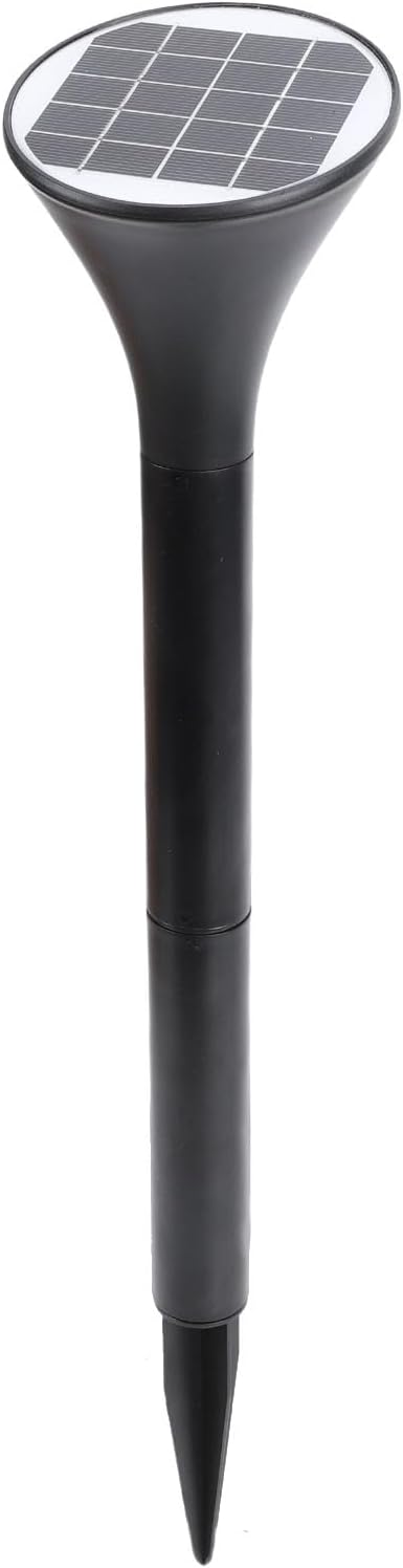 Solar Pathway Light, ABS Material, Auto On Off LED Lighting, 1200mAh Battery for Outdoor Walkways and Gardens (Warm Light)