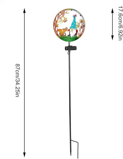 Solar Garden Lights, Pathway Decoration, Outdoor Pathway Light, for Owners and Gardeners, Paths, Patio, Driveway, Flowerbed, Terrace, Fence, Lawn and