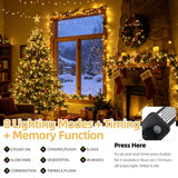 Chuya Christmas Tree Lights Outdoor Indoor String Lights,800LED 262FT