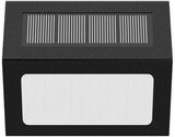 XLUX Solar Lights for Steps Decks Pathway Yard Stairs Fences, LED lamp, Rainproof, Black Metal Housing, 6 Pack | Lumora