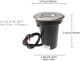 QUANS 3W Watt 12V 24V DC AC Low Voltage in Ground Well Outdoor LED Light, in-Ground Landscape Lighting Spotlight | Lumora