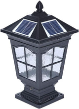 Outdoor Lamp Post Light Post Lights Outdoor,IP55 Retro Solar Outdoor Waterproof Garden Lighting Aluminum Metal | Lumora