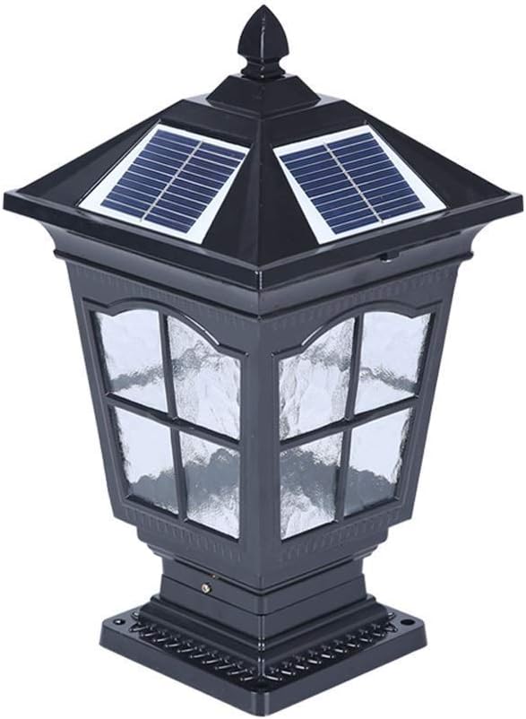 Outdoor Lamp Post Light Post Lights Outdoor,IP55 Retro Solar Outdoor Waterproof Garden Lighting Aluminum Metal | Lumora