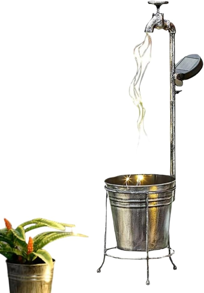 Retro Solar Watering Can, Flexible Waterproof Led Landscape Lights, Stylish Build + Practical Compact Design, Ideal for Garden Yard Farm Pathway Patio Lawn Courtyard Deck Outdoor Decoration