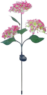 Solar Outdoor Lights, Hydrangea Garden Lights, Waterproof Garden Lawn Lamps, Inserted Flower LED Light for Yard | Lumora