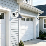 10in Outdoor Barn Light Gooseneck Outdoor Light Fixture, Midnight Blue Exterior Farmhouse Lights, Goose Neck Porch Wall Lighting Sconce for House, Garage, Doorway
