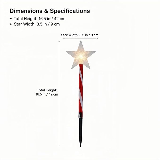 Solar Christmas Pathway Lights - 5 Designs (Star, Snowflake, Santa, Bell), Auto On/Off, Waterproof Warm White LED | Lumora