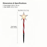 Solar Christmas Pathway Lights - 5 Designs (Star, Snowflake, Santa, Bell), Auto On/Off, Waterproof Warm White LED | Lumora
