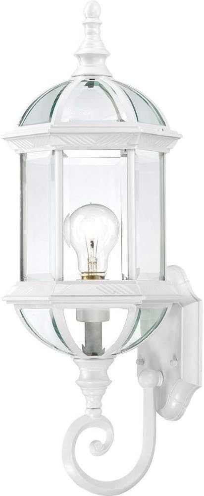 Nuvo 60/3497 One Light Outdoor Wall Mount, White