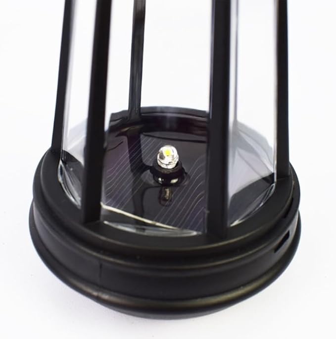 Outdoor Black LED Solar Lawn Lamp for Halloween Christmas New Year Wedding Party Solar Pathway Lamp Waterproof Solar Accent Light
