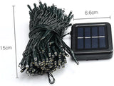 VILLCASE Solar String Lights Outdoor Warm White LED Lamp for Garden Patio Lawn Tree Decoration Energy Saving Solar | Lumora